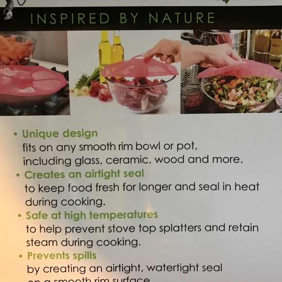 Silicone Sealing Lids for Steel Glass Plastic Ceramic Containers - Picture 4 of 15